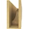 Ekena Millwork 6"W x 36"D x 12"H Thin Alpine Rough Cedar Woodgrain TimberThane Corbel, Primed Tan CORUR06X36X12ALPRCPR - alternate 3